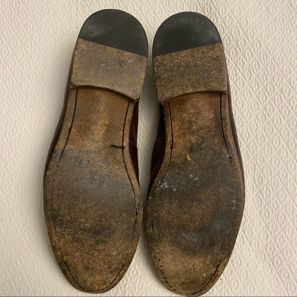 DONALD J. PLINER Zaza Wingtip Brown Slip-ons